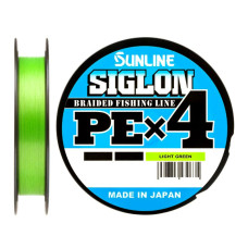 Шнур Sunline Siglon PEx4 40lb 0,27mm 150m #Light Green