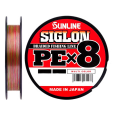 Шнур Sunline Siglon PEx8 40lb 0,27mm 150m #Multi Color