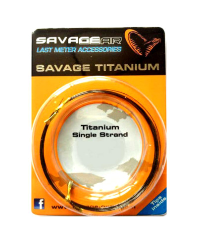 Поводочний матеріал Savage Gear Single Strand Wire 66LB 0,40 мм 4 м