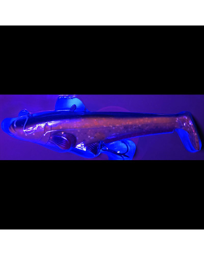Віброхвіст DAM Effzett RL Catfish Loose Body 250 mm #Brown