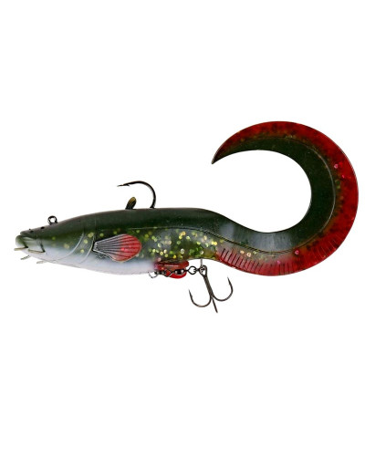 Віброхвіст DAM Effzett RL Catfish Curl Tail 200 mm #Green