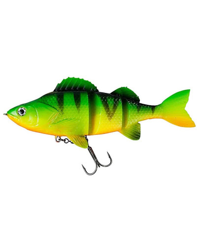 Силіконовий воблер DAM Effzett Natural Perch 140 mm #Firetiger