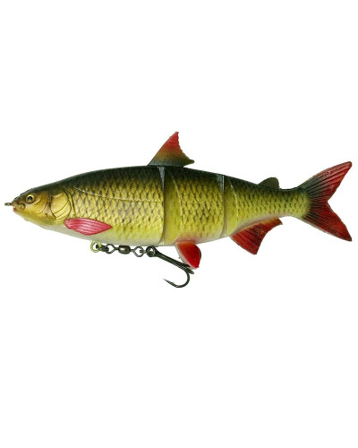 Силіконовий воблер DAM Effzett Natural Whitefish SL 140mm 30g #Rudd