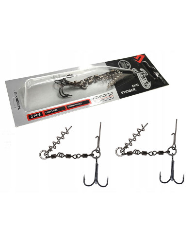 Оснастка Mikado Jaws Evo Stinger 25kg 2pcs. HDJ-11-01 (#1)