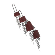 Набір штопорів з грузиками Mikado Jaws Quick Change Spiral 47mm (5,10,15,20г)