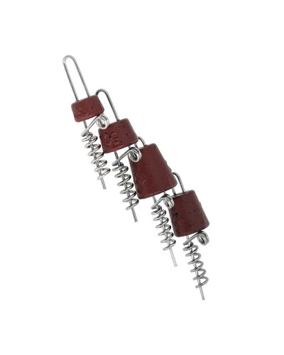 Набор  штопоров Mikado Jaws Quick Change Spiral 47mm набор 5,10,15,20г