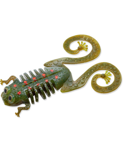 Віброхвіст M-WAR Monkey Frog 150mm 40g #Green Pumpking Star Back Red (1шт.)