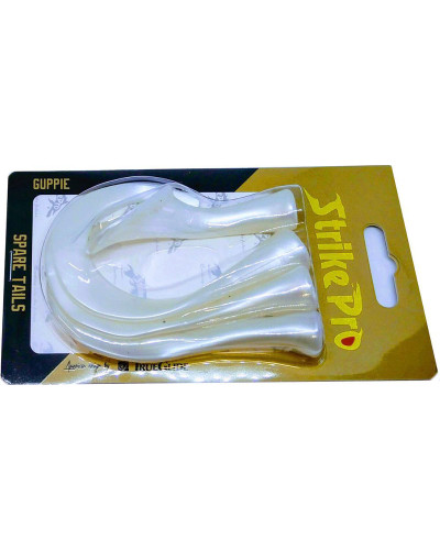 Набір хвостів Strike Pro Guppie Tail Spare EG-208T #White