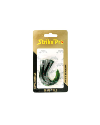 Набір хвостів Strike Pro Guppie Downsize EG-208BT #Mossgreen Glitter