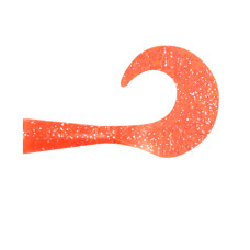 Набір хвостів Strike Pro Wolf Tail Jr. EG-175TC #Orange Glitter