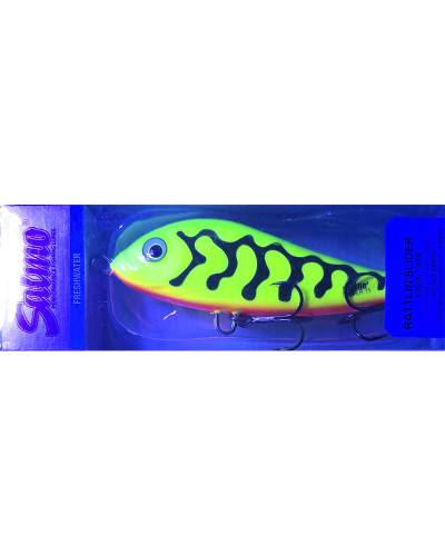 Воблер Salmo Rattlin'Slider Sinking 110mm 47g #Green Tiger
