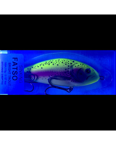 Воблер Salmo Fatso Sinking 100mm 52g #Flash Trout