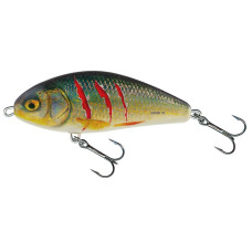 Воблер Salmo Fatso Sinking 100mm 52g #Wounded Real Roach