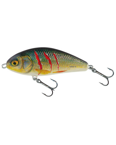 Воблер Salmo Fatso 10S Wounded real Roach
