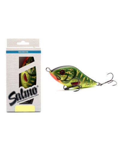 Воблер Salmo Slider Sinking 120mm 70g #Green Pike