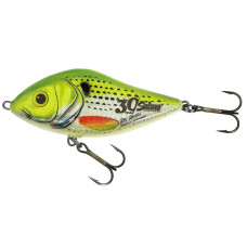 Воблер Salmo Slider Sinking 120mm 70g #Holo Green Striper