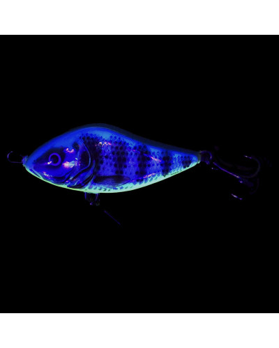 Воблер Salmo Slider Sinking 100mm 46g #Holographic Albino Perch