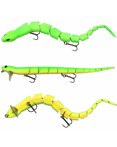 Воблер Savage Gear 3D Snake 300mm 57g #Green Fluo