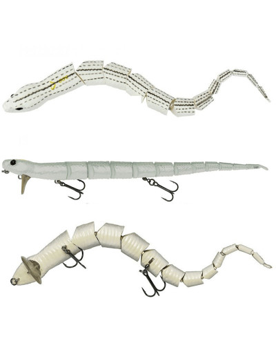 Воблер Savage Gear 3D Snake 200mm 25g #White Snake