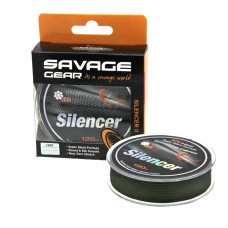 Шнур Savage Gear HD8 Silencer Braid 120m 0,32mm #Green
