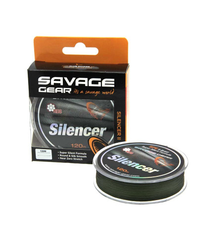 Шнур Savage Gear HD8 Silencer Braid 120m 0,36mm #Green