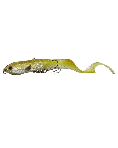 Воблер Savage Gear 3D Hard Eel V2 17cm 50g 2+1 #Green Silver Ayu Воблер Savage Gear 3D Hard Eel V2 17cm 50g 2+1 #Green Silver Ayu