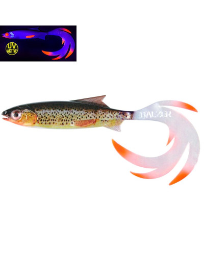 Віброхвіст Balzer Shirasu Reptile Shad 24 cm #Brown Trout