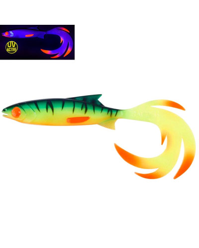 Віброхвіст Balzer Shirasu Reptile Shad 24 cm #Fireshark