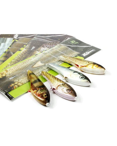 Плівка-шкура BFT JigSkinz Lure Cover #Perch - 3x2 pack. 