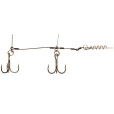 Оснастка BFT Srainless Nylon Coated Tandem Stinger Rig #1