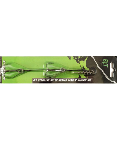 Оснастка BFT Srainless Nylon Coated Tandem Stinger Rig #1