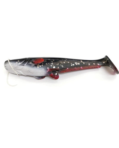 Віброхвіст DAM Effzett RL Catfish Loose Body 250 mm #Grey