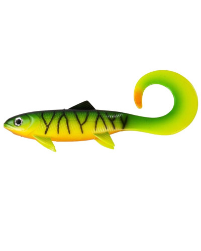 Віброхвіст DAM Effzett Pike Seducer Curl Tail Loose Body 23 cm #Firetiger