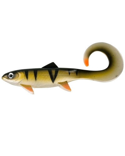 Віброхвіст DAM Effzett Pike Seducer Curl Tail Loose Body 18 cm #Perch