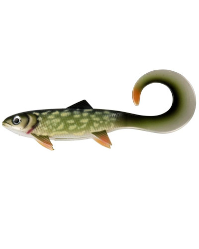 Віброхвіст DAM Effzett Pike Seducer Curl Tail Loose Body 23 cm #Pike
