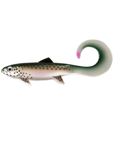 Віброхвіст DAM Effzett Pike Seducer Curl Tail Loose Body 23 cm #Rainbow