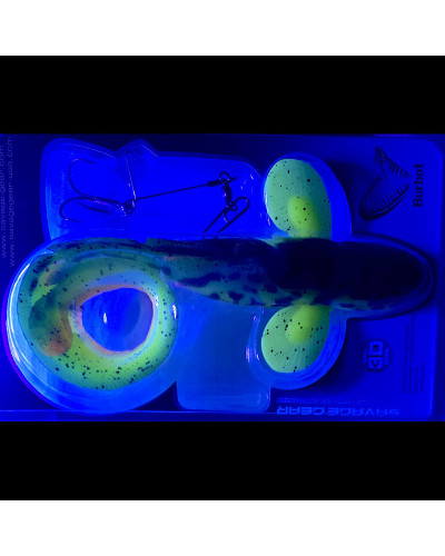 Віброхвіст Savage Gear 3D Burbot Shallow 25 cm #Firetiger
