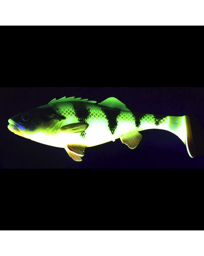 Віброхвіст Savage Gear LB 4D Perch Shad 20cm 94g #Firetiger