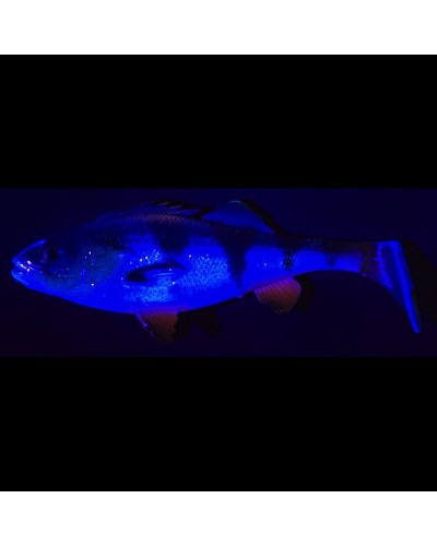 Віброхвіст Savage Gear LB 4D Perch Shad 20cm 94g #Green Silver