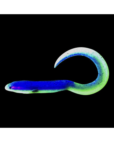 Віброхвіст Savage Gear 3D LB Real Eel 15cm 12g #Green Yellow Glitter