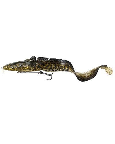 Віброхвіст Savage Gear 3D Burbot Shallow 25 cm #Gold Burbot UV