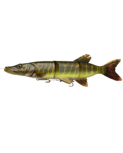 Віброхвіст Savage Gear 4D Line Thru Pike 25cm 01-Striped Pike