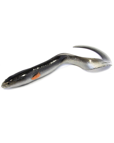 Віброхвіст Savage Gear 3D LB Real Eel 20 cm #20-Black Silver Eel