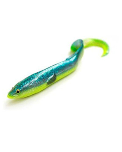 Віброхвіст Savage Gear 3D LB Real Eel 15cm 12g #Green Yellow Glitter