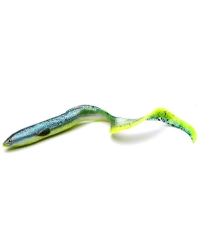 Віброхвіст Savage Gear 3D LB Real Eel 15cm 12g #Green Yellow Glitter