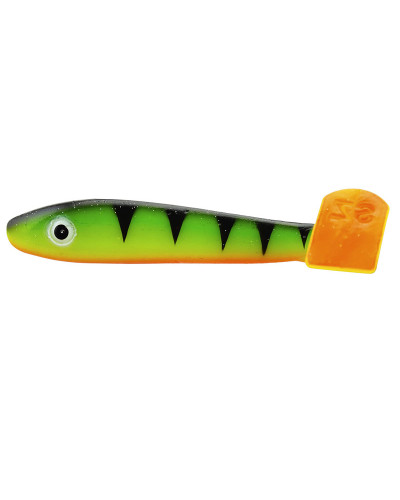Віброхвіст Svartzonker Big McRubber The Glow 25cm 118g #Fire Tiger