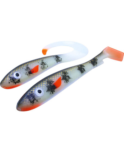 Віброхвіст Svartzonker McRubber The Glow Series 25+34cm 98+116g #Glow Crappie