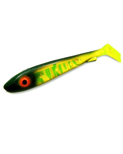 Віброхвіст Svartzonker Flash Series McRubber 21cm 88g #Black Chartreuse