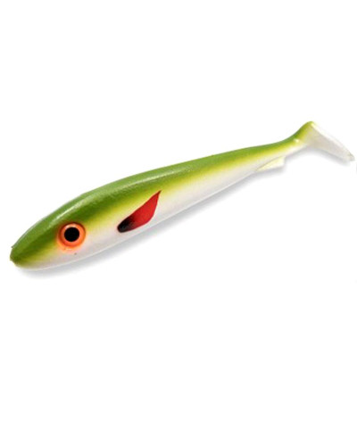 Віброхвіст Svartzonker Flash Series McRubber Jr. 17 cm #UV Olive White