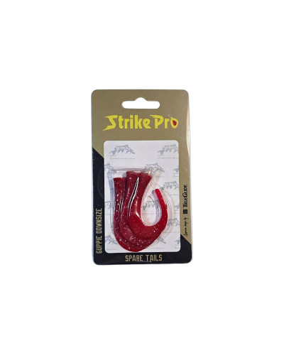 Набір хвостів Strike Pro Guppie Downsize EG-208BT #Red Glitter